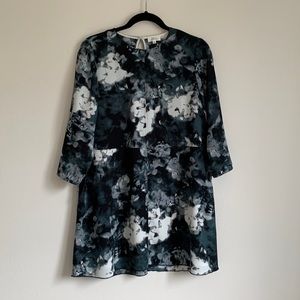 Aritzia Mini 3/4 Sleeve Dress